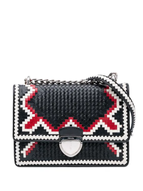 Prada Pre-Owned sac à bandoulière Madras Chain Flap (2013-2024)