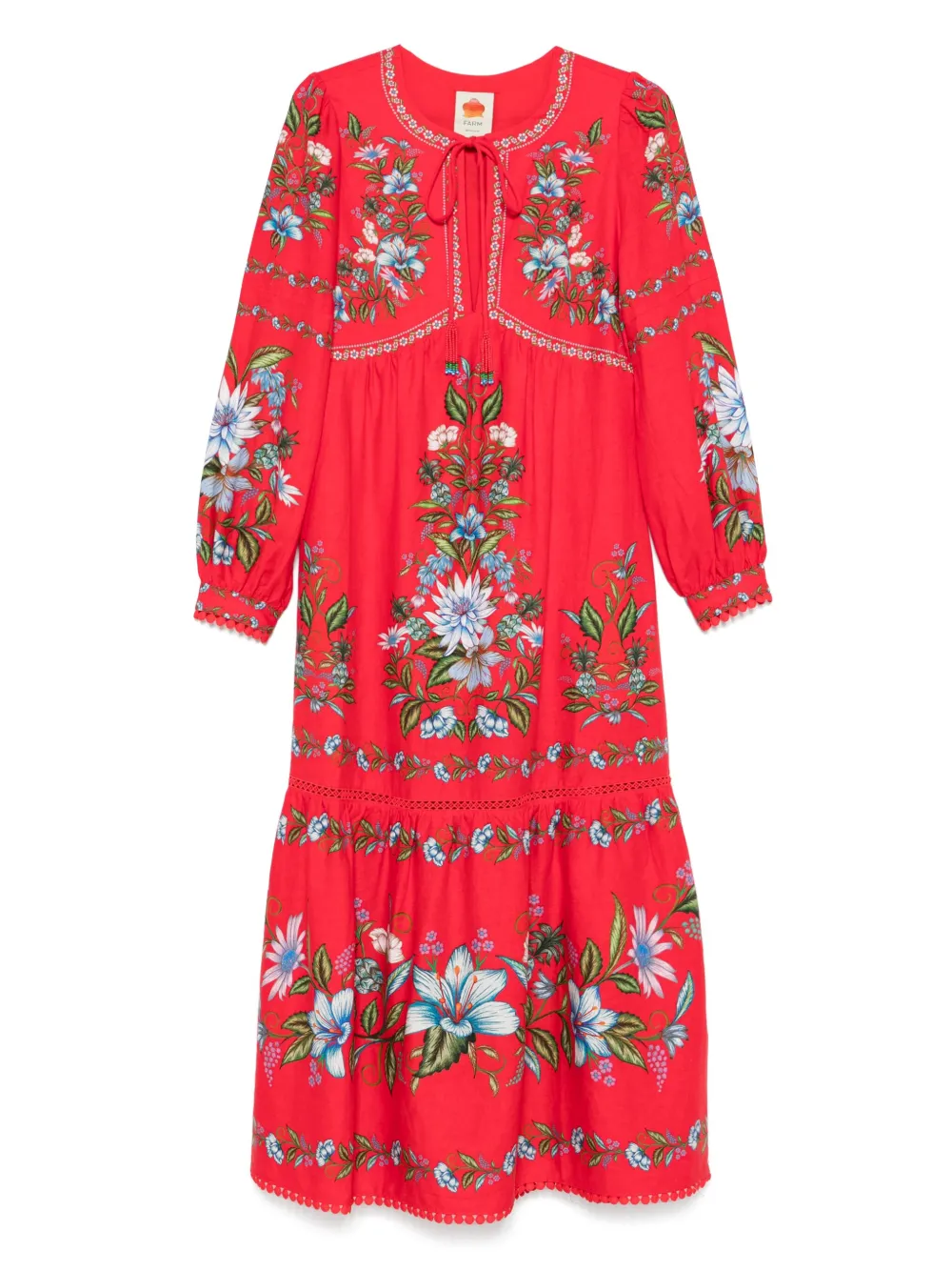 FARM Rio Sweet Bloom Bouquet ワンピース - レッド FARM Rio Sweet Bloom Bouquet ワンピース - レッド