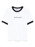MSGM slogan T-shirt - White