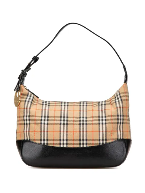 Burberry Pre-Owned 2000-2017 Haymarket Check Canvas shoulder bag