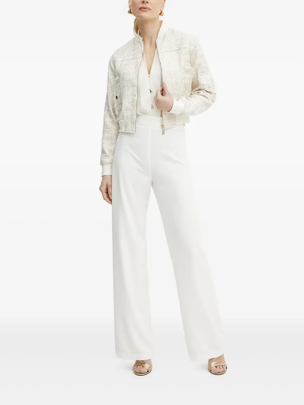 Patrizia Pepe sleeveless blouse | White | Image 1