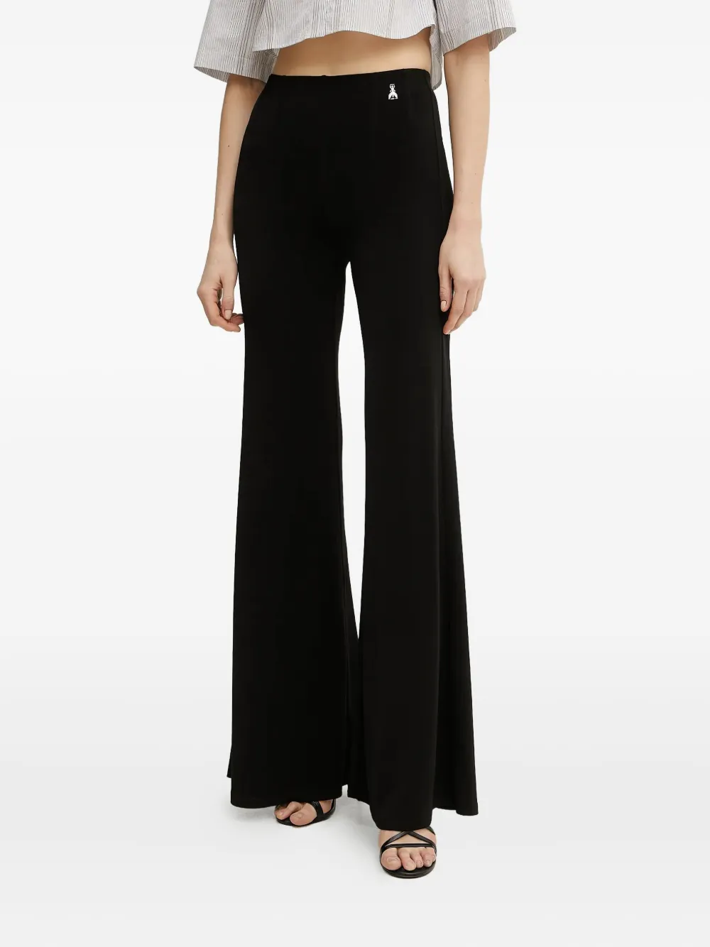 Patrizia Pepe logo trousers | Black | Image 1