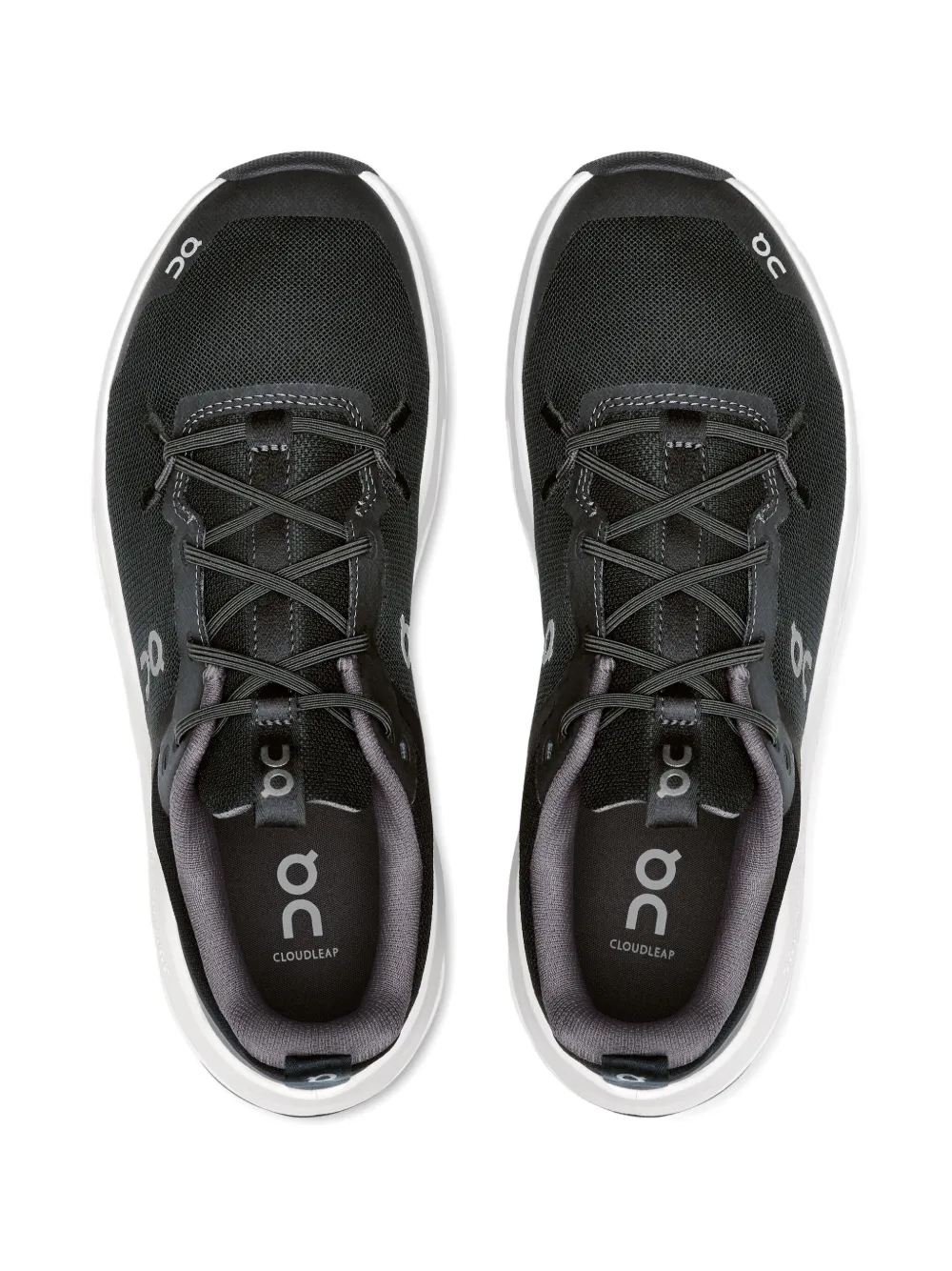 on running kids Cloudleap sneakers Black