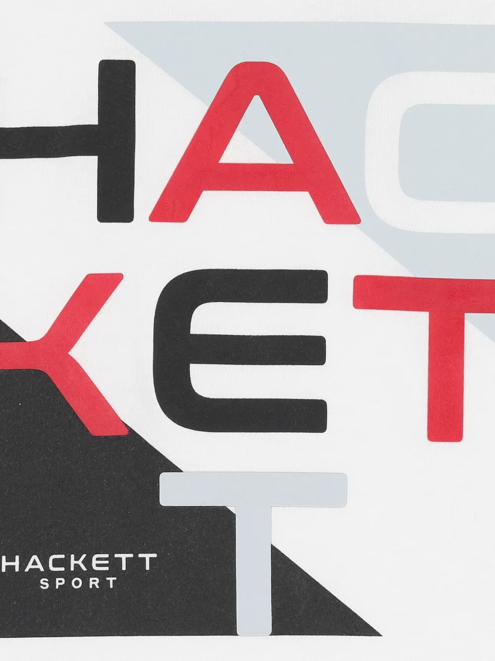 Hackett Kids T-shirt met logo Wit