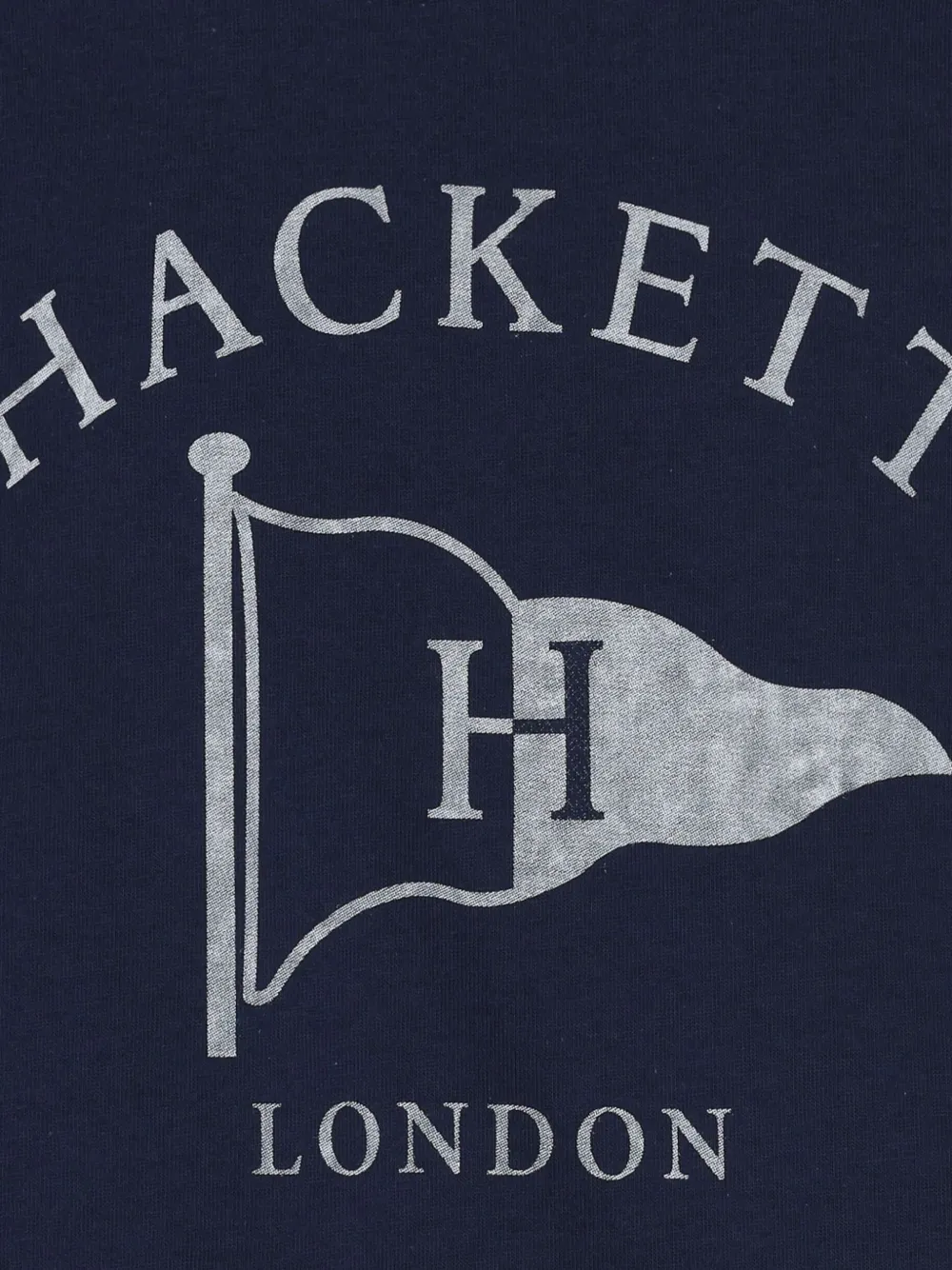 Hackett Kids T-shirt met logo Blauw