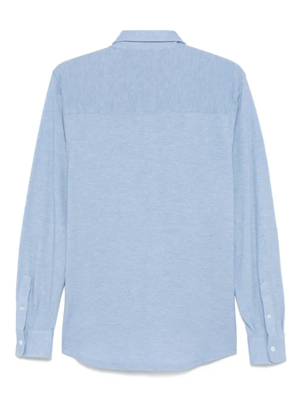 Tシャツ・カットソー Fedeli Printed stretch cotton voile shirt T-Shirts FEDELI man - Russocapri