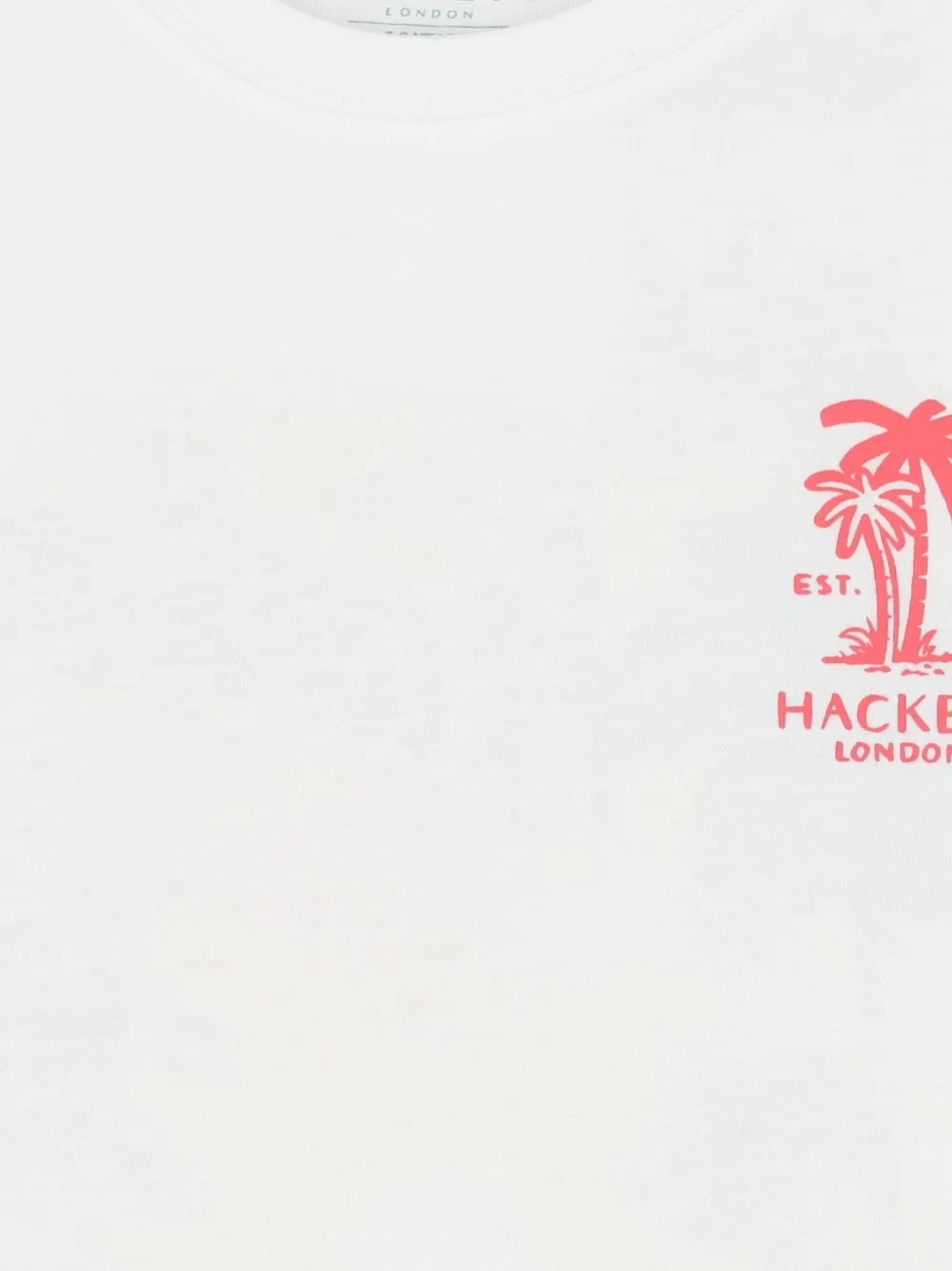 Hackett Kids T-shirt met logo Wit