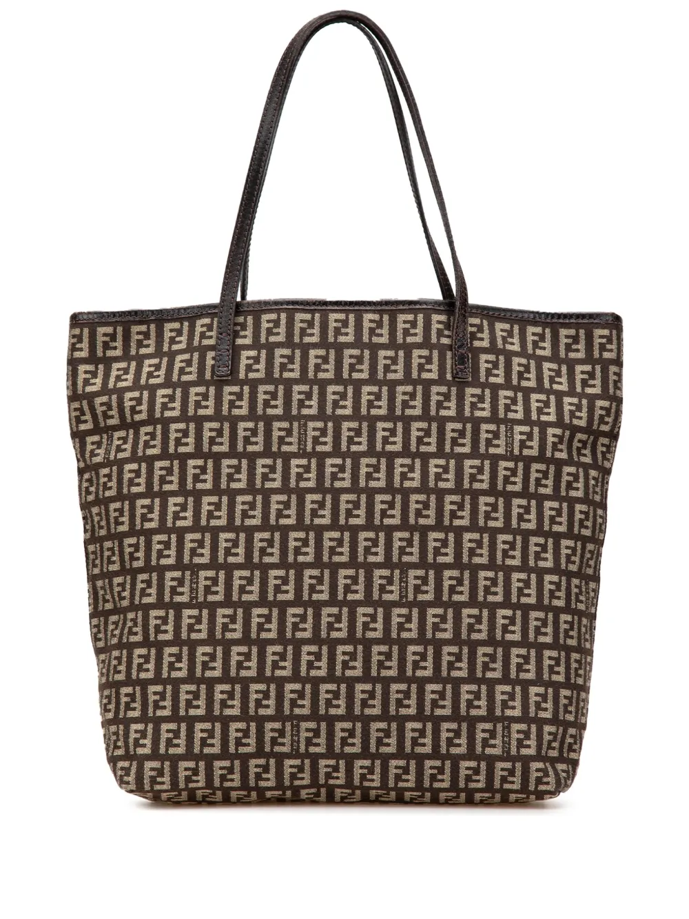 Fendi Pre-Owned 2000-2010 Zucchino Canvas tote bag | Brown | Image 1