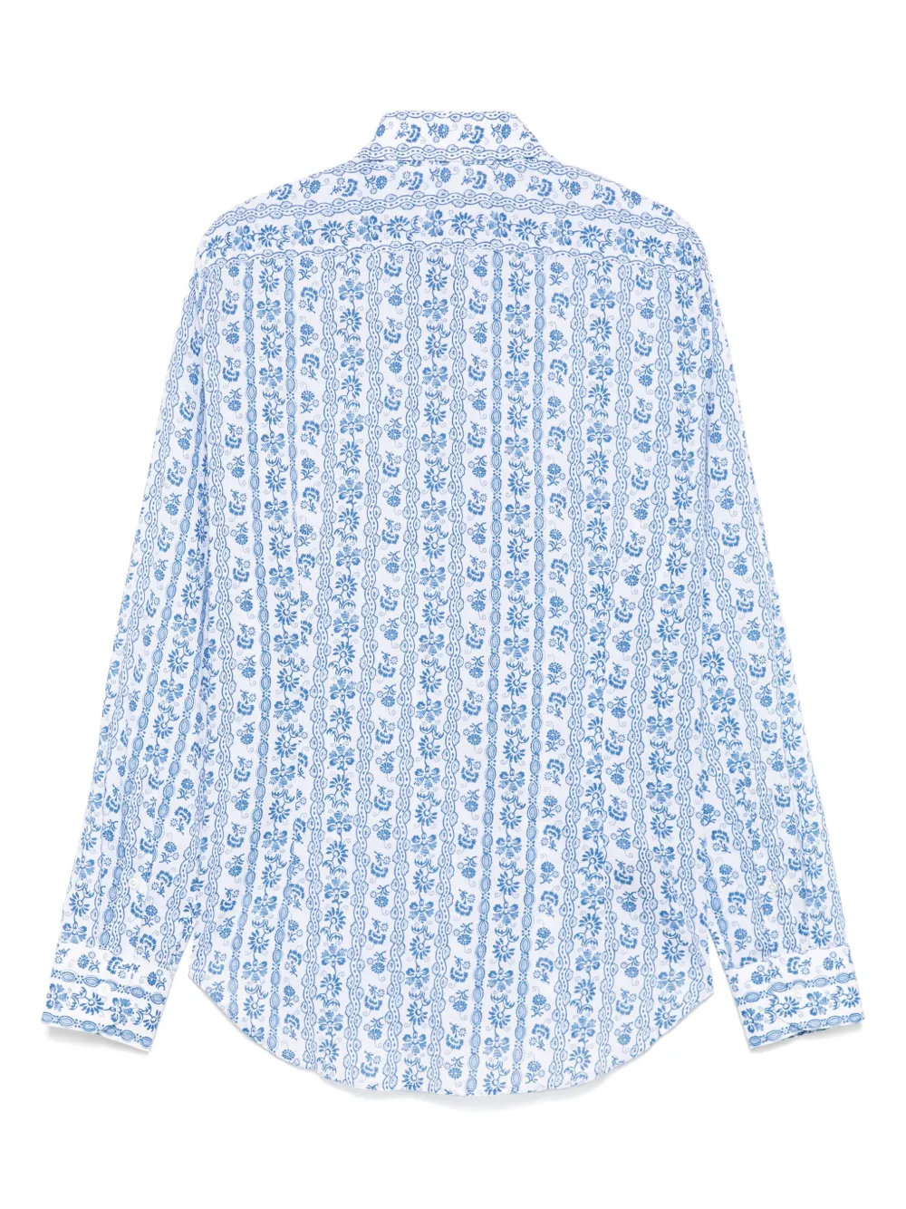 Fedeli floral-print shirt - Wit