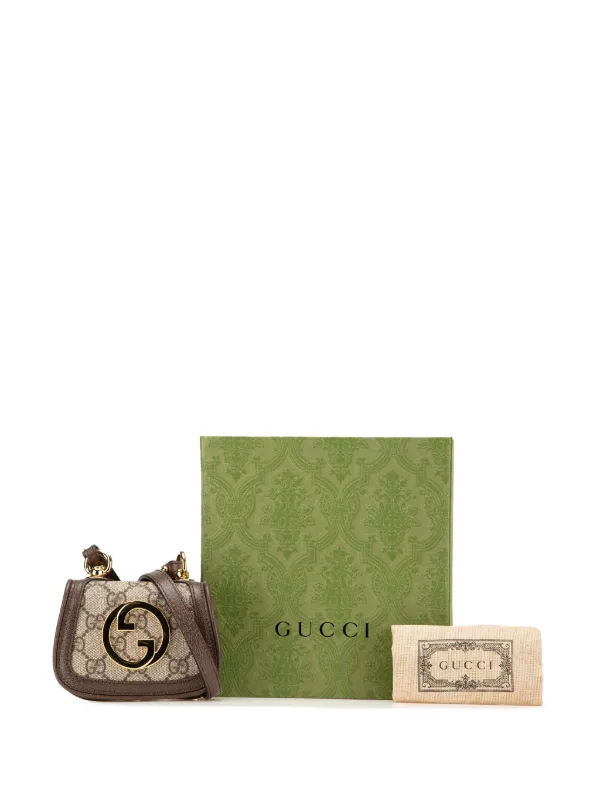 Gucci Pre-Owned 2016-present GG Supreme Blondie Card Case On