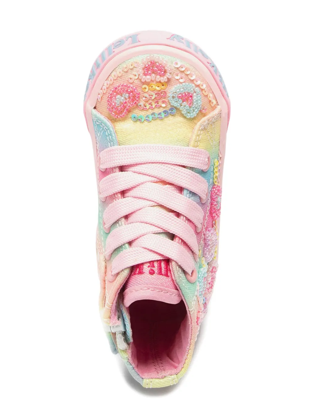 Lelli Kelly sequin-embellished sneakers Roze