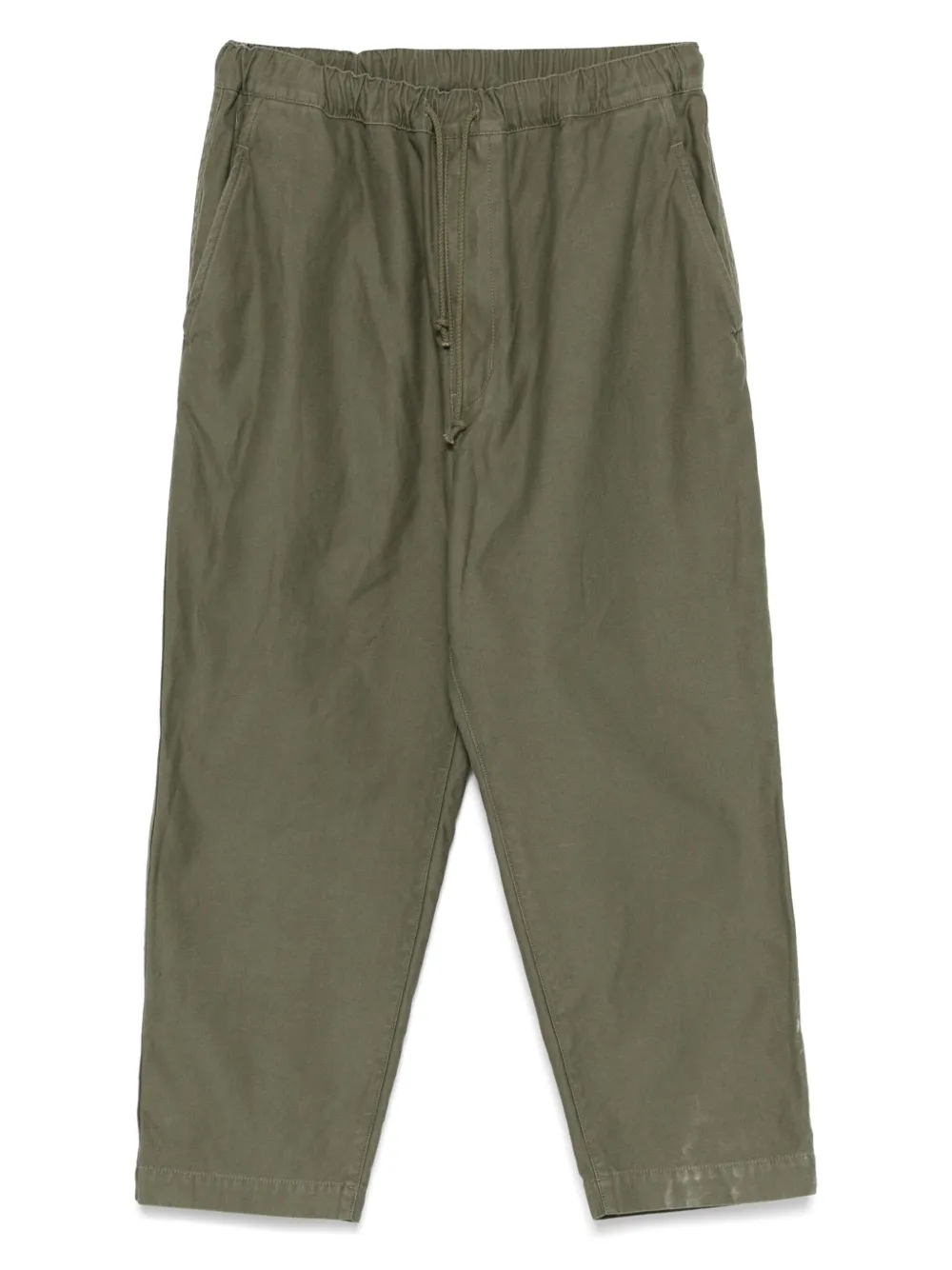 Junya Watanabe MAN drawstring trousers | Green | Image 1
