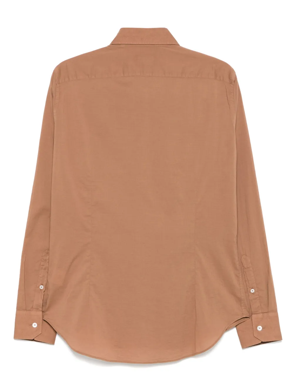 Fedeli long-sleeved shirt - Bruin