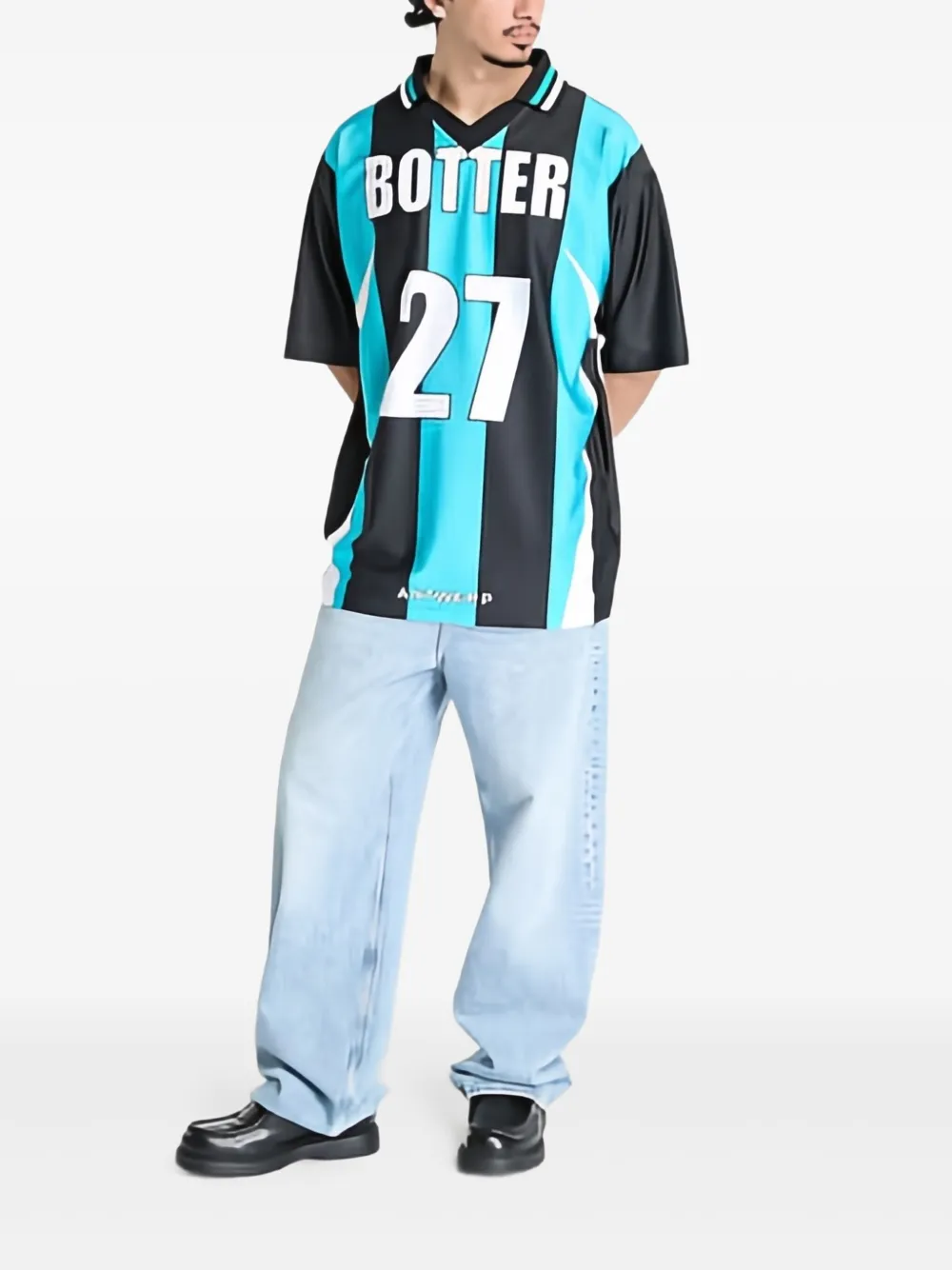 Reebok x Botter LTD Reverse Soccer T-shirt - Blauw