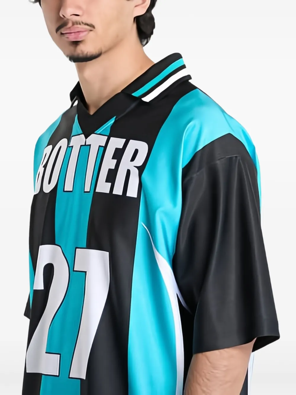 Reebok x Botter LTD Reverse Soccer T-shirt Blauw
