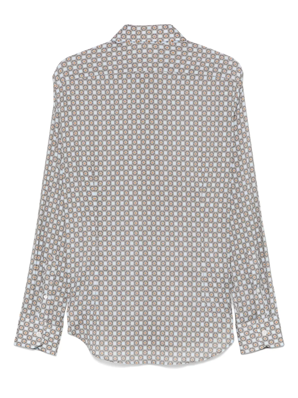 Fedeli floral-print shirt - Groen