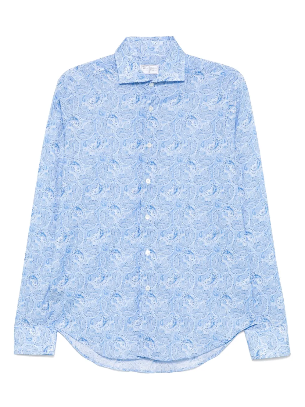 Fedeli camisa con estampado de cachemira | azul | Image 1