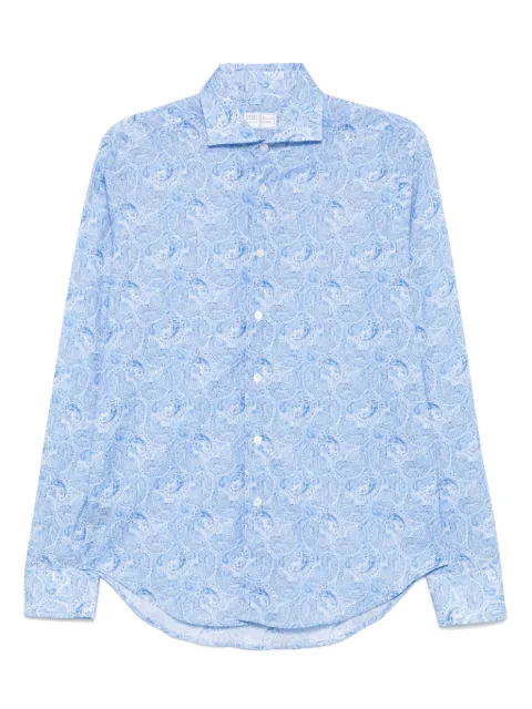 Fedeli paisley-print shirt 