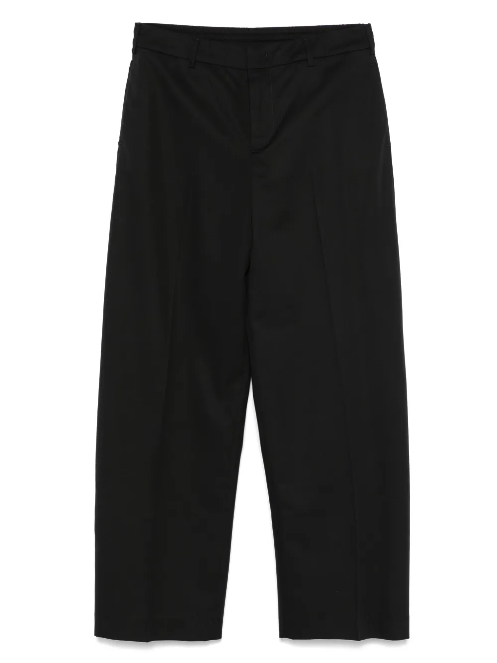 PT Torino Broek met elastische tailleband Zwart