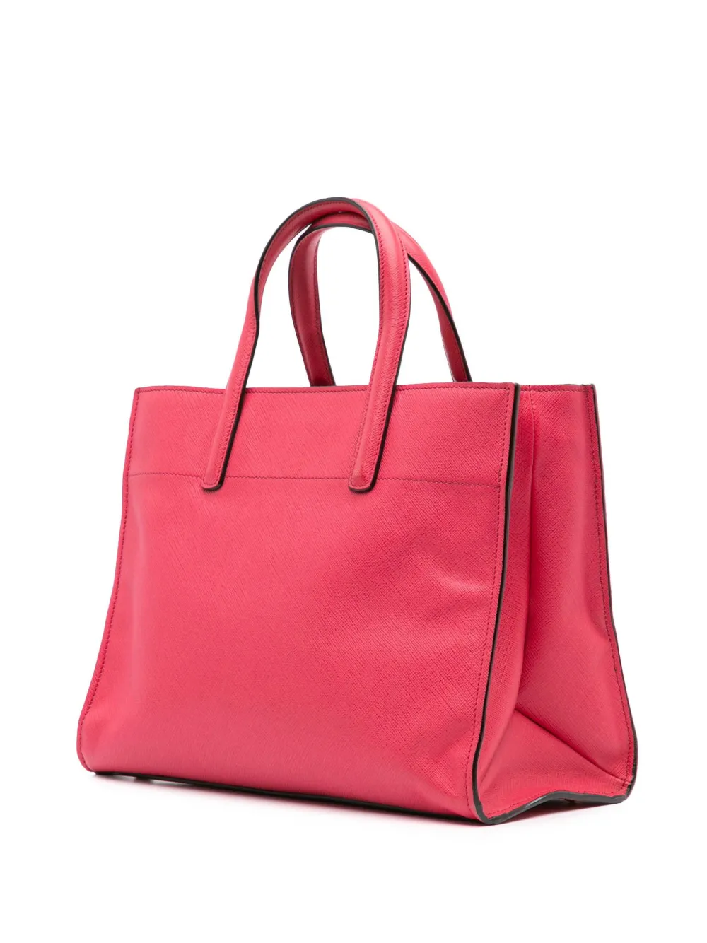 Prada Pre-Owned 2000-2024 Saffiano Soft Triple Pocket Tote satchel | Pre-Owned | Image 2