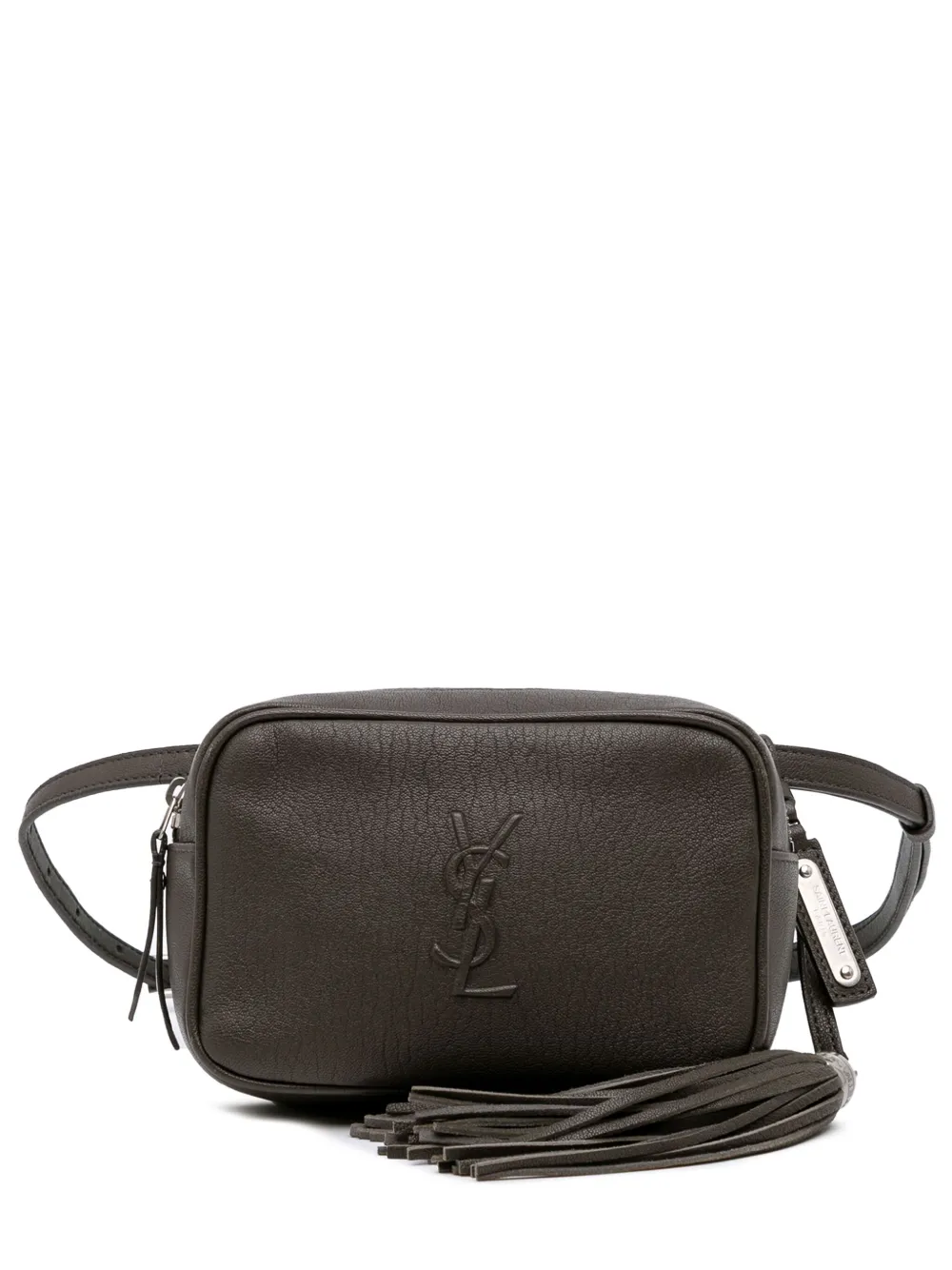 Saint Laurent Pre-Owned 2018 Lambskin Monogram Lou belt bag | Brown | Image 1