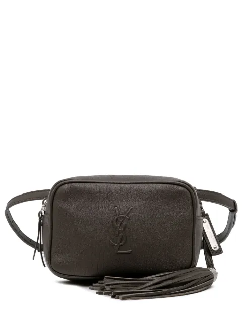 Saint Laurent Pre-Owned 2018 Lambskin Monogram Lou belt bag