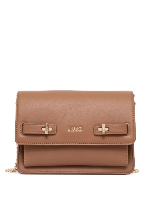 LIU JO bolsa crossbody con placa del logo