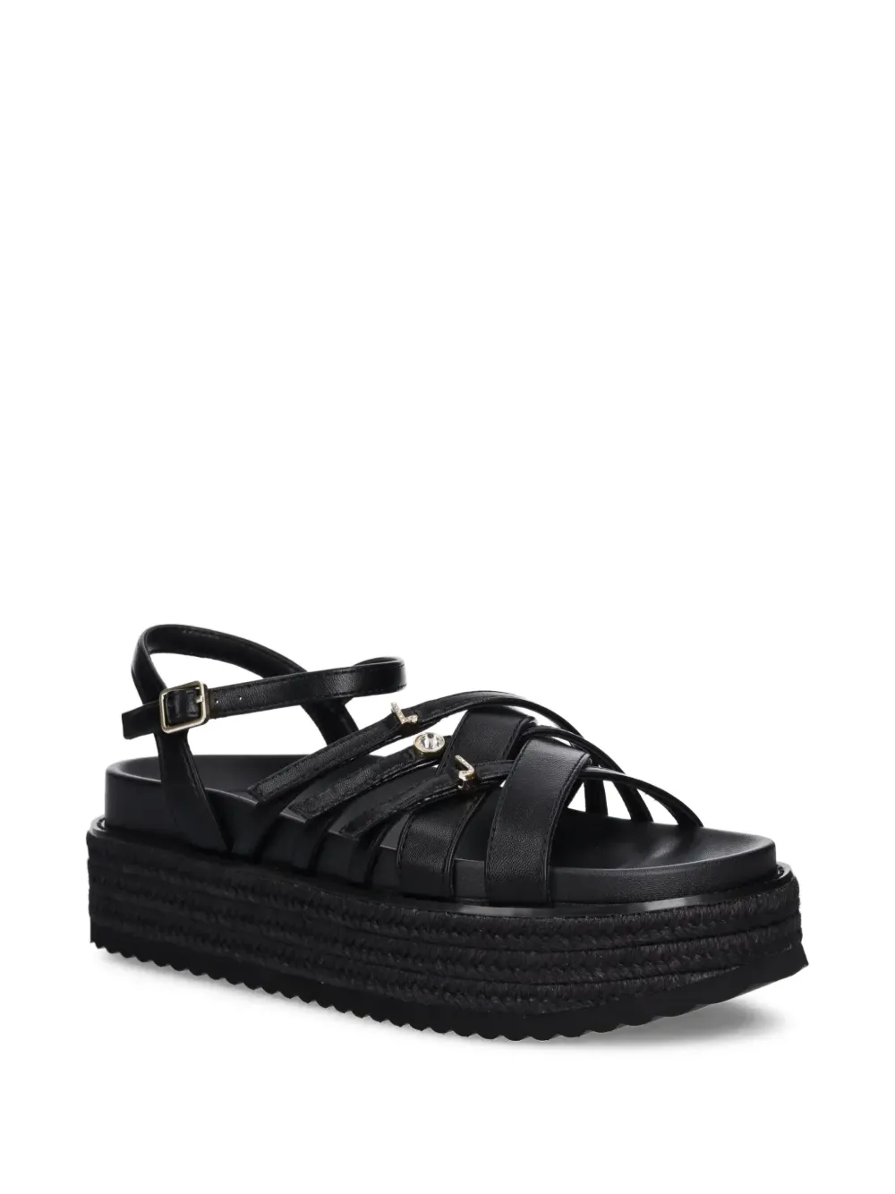 Liu •jo 50mm Platform Sandals In Black