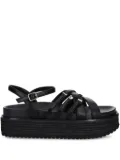 LIU JO 50mm platform sandals - Black