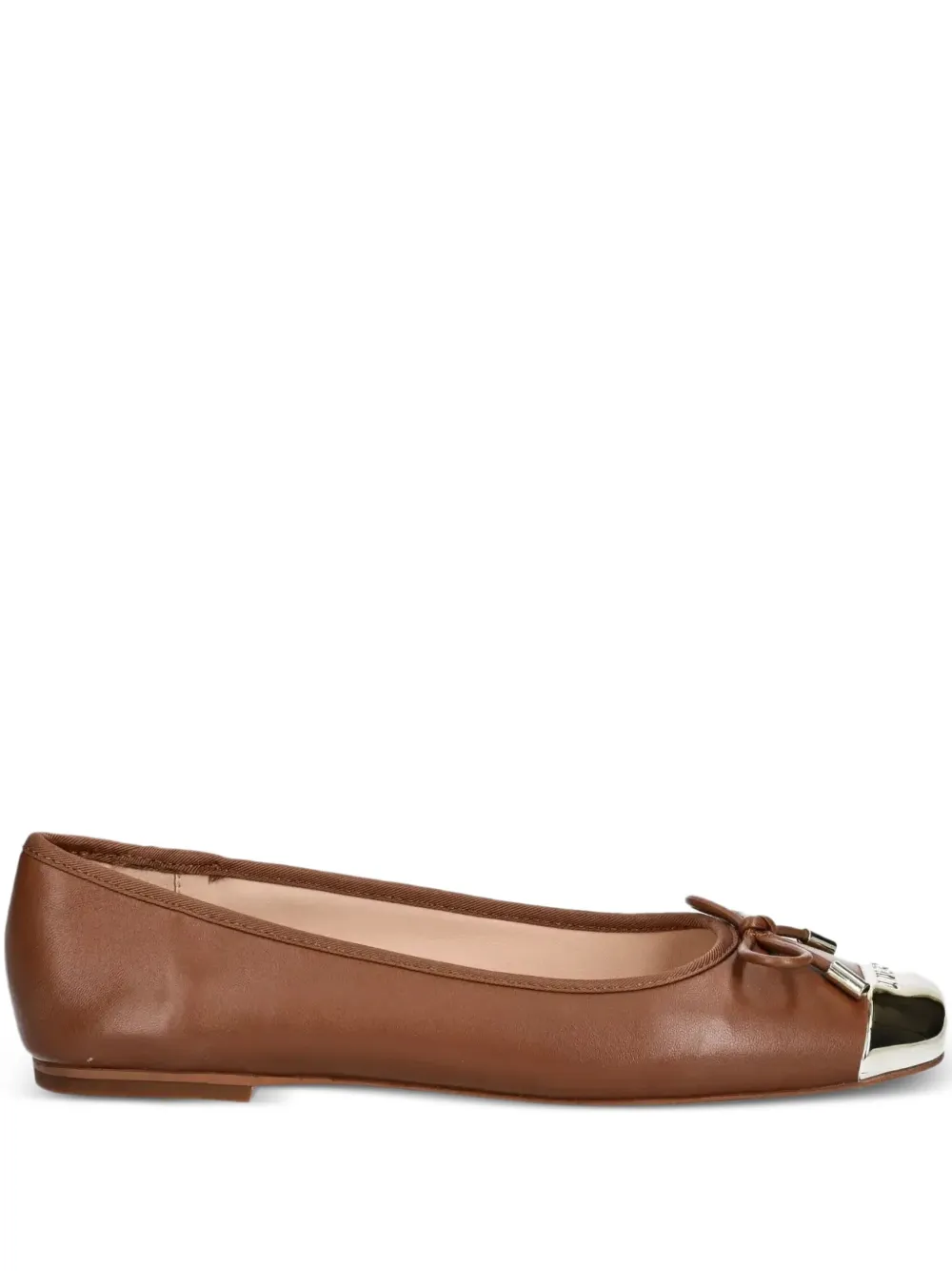 LIU JO leather ballet flats Brown