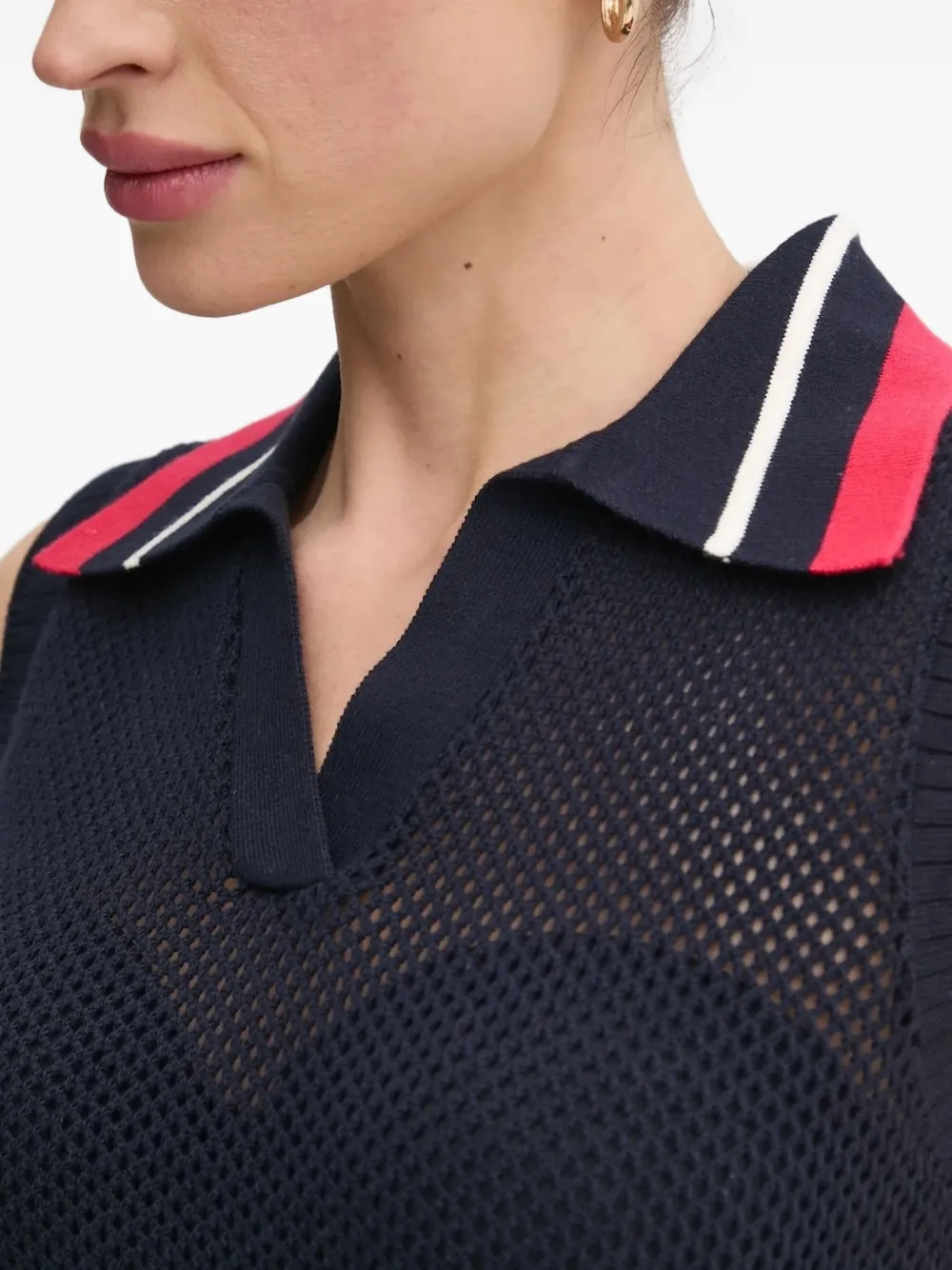 LIU JO polo-neck vest Blauw