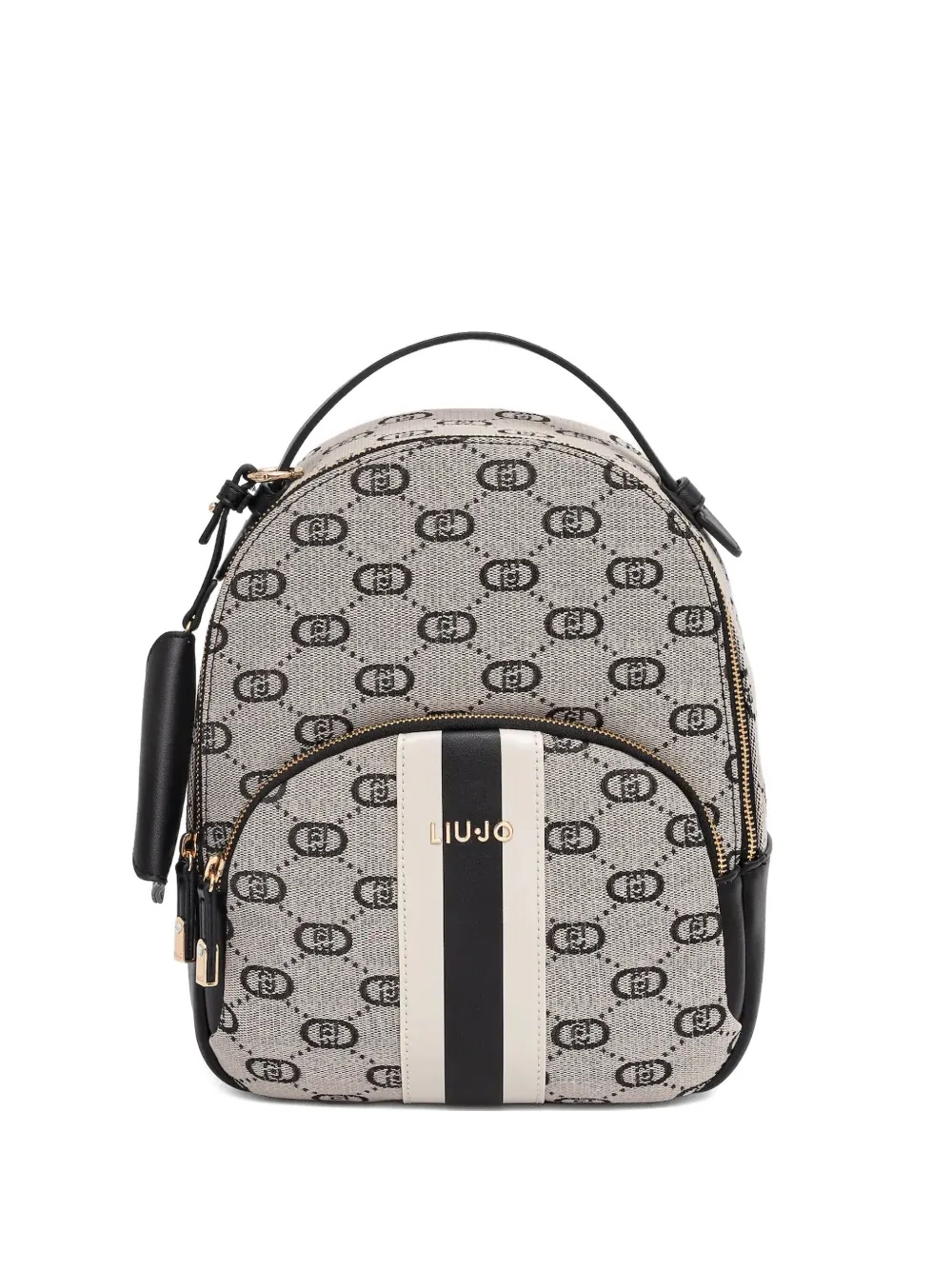LIU JO logo-pattern backpack | Neutrals | Image 1