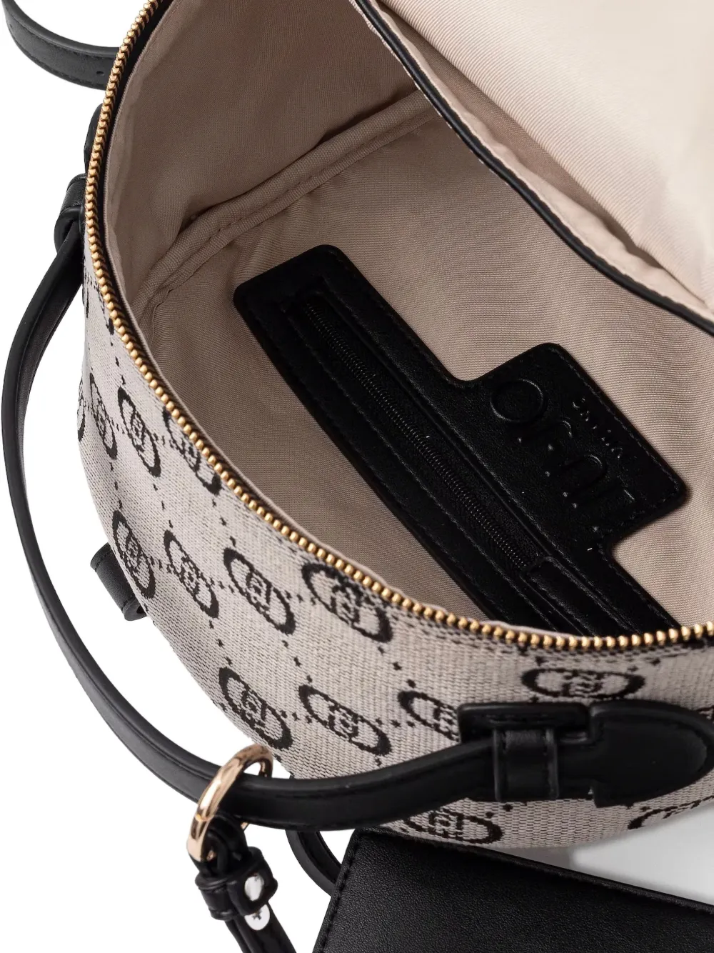 LIU JO Rugzak met logoprint Beige