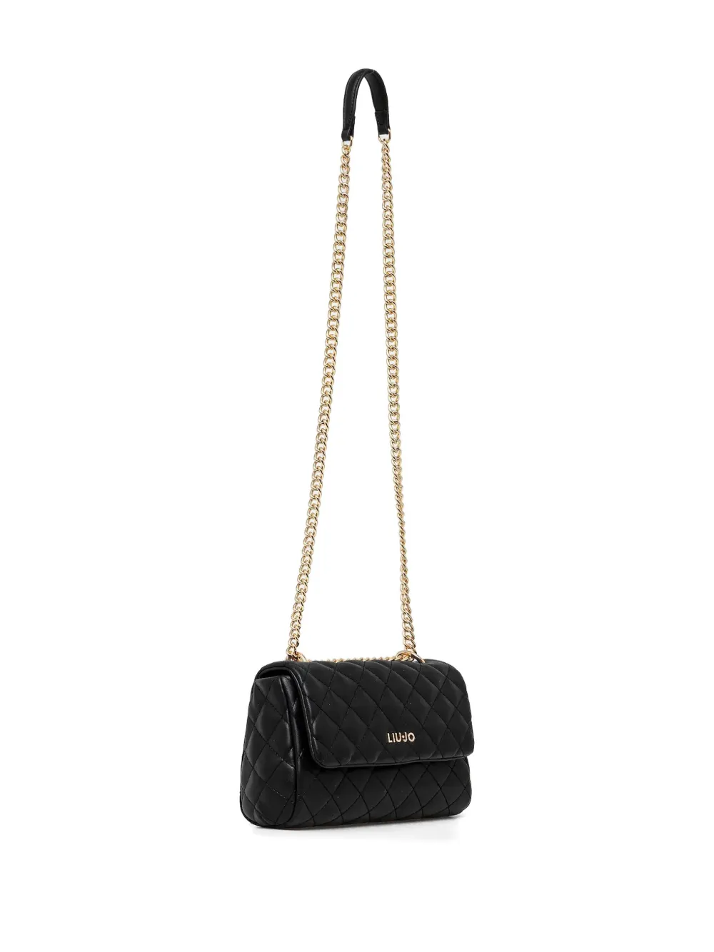 LIU JO Crossbodytas met logoplakkaat Zwart