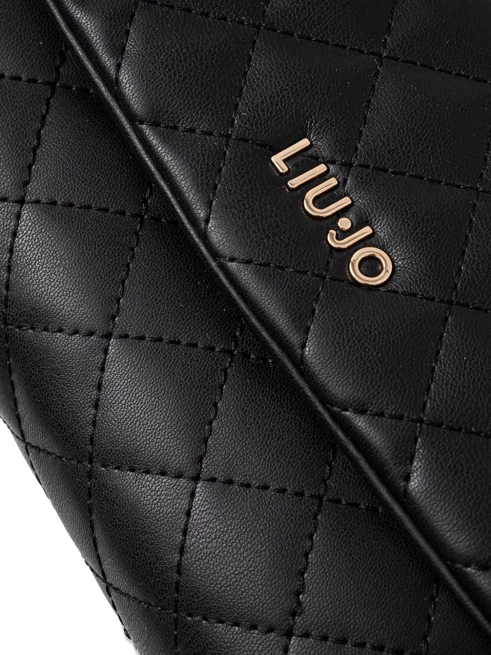 LIU JO Crossbodytas met logoplakkaat Zwart