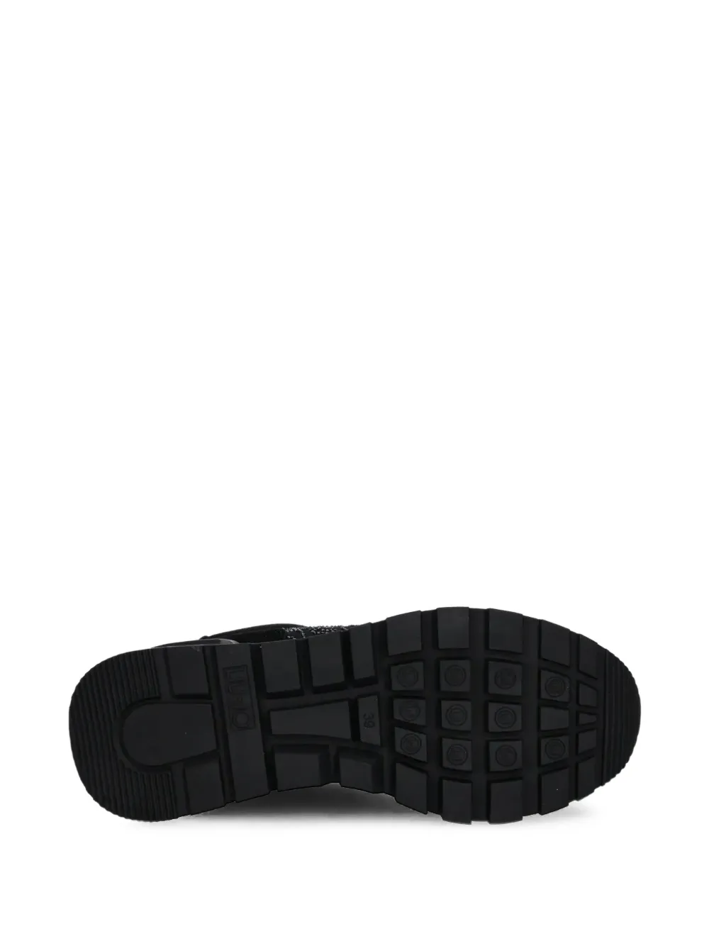 LIU JO rhinestone-embellished sneakers Black