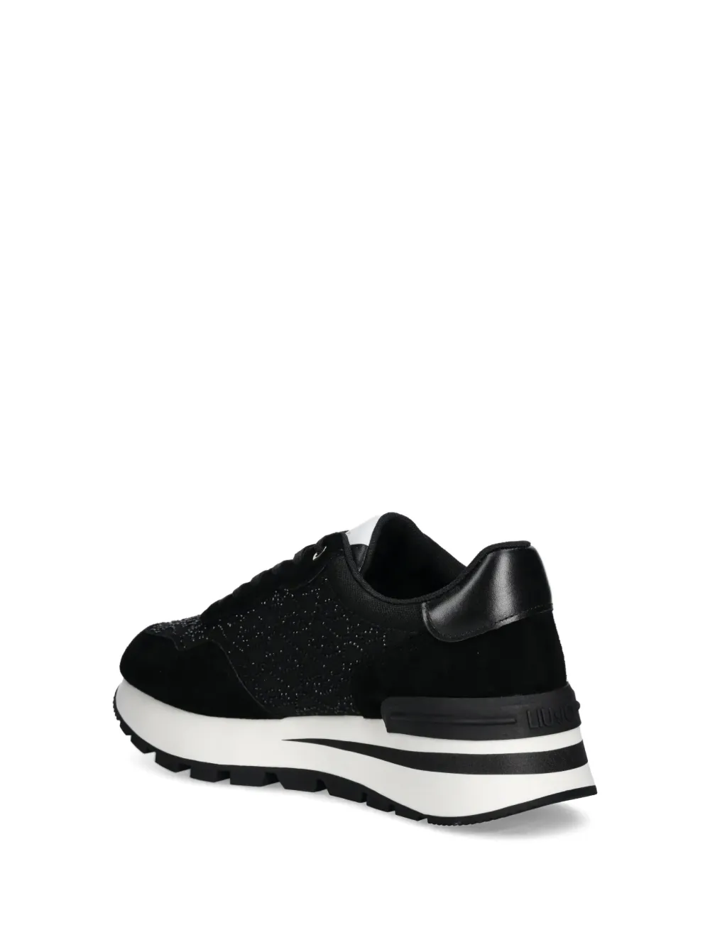 LIU JO rhinestone-embellished sneakers Black