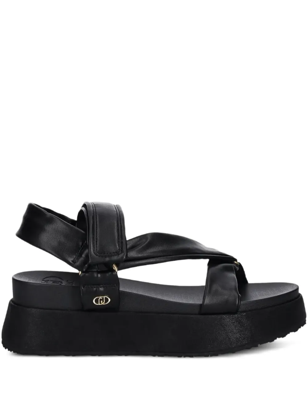 Liu •jo 65mm Platform Sandals In Black