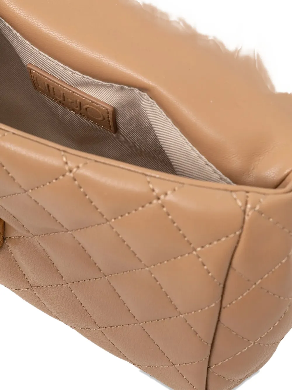 LIU JO Gewatteerde crossbodytas Beige