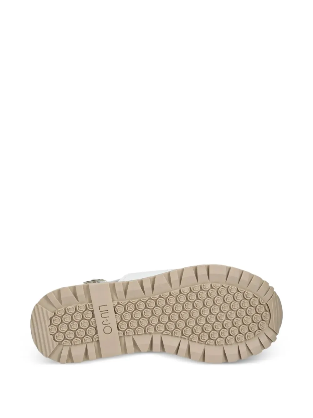 Liu •jo Leather Sandals In White