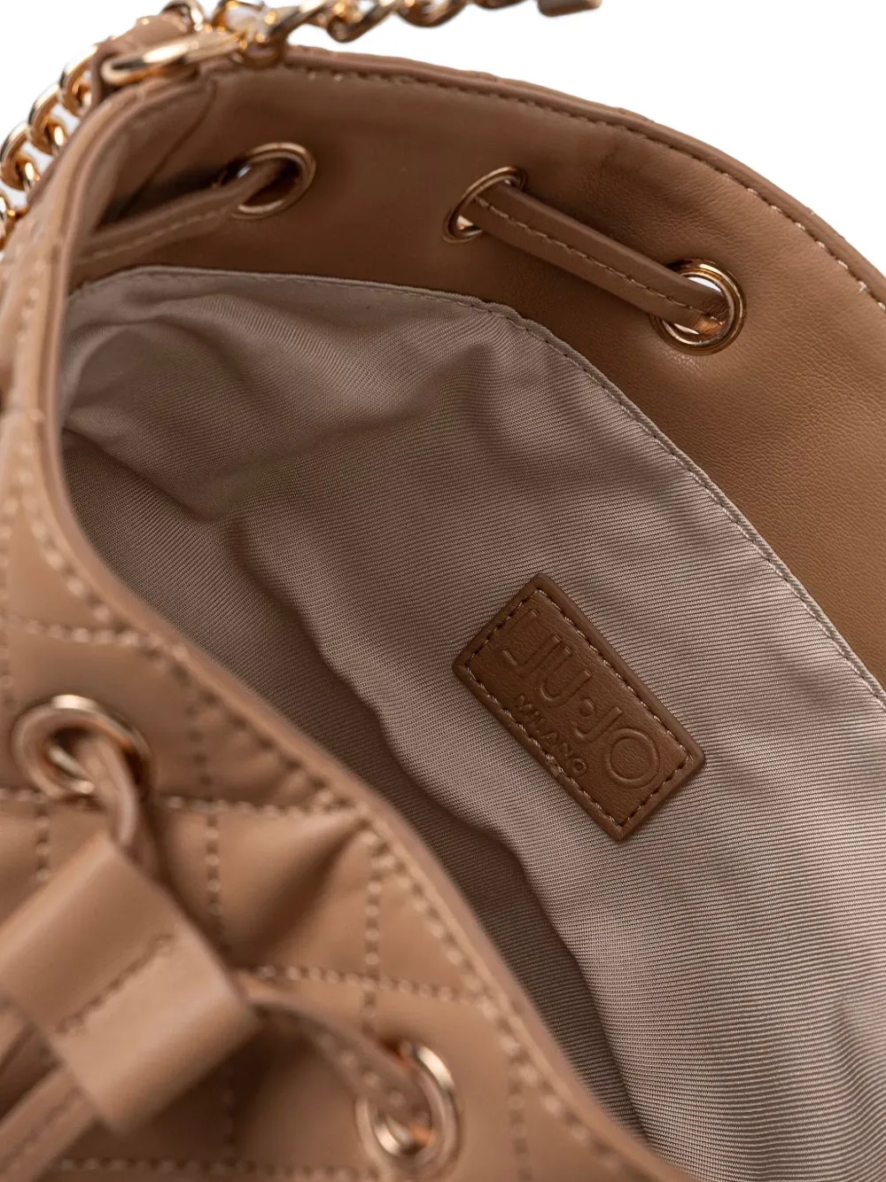 LIU JO Gewatteerde crossbodytas Beige