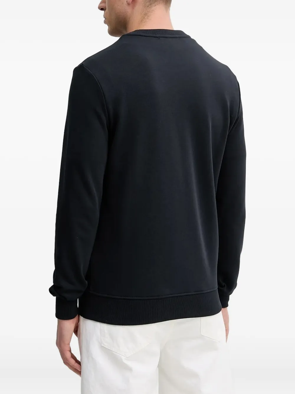 LIU JO Sweater met logoprint - Zwart