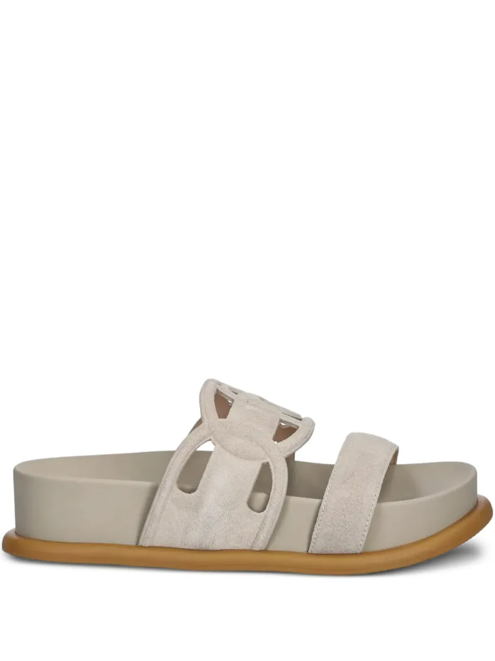 LIU JO Sandalen met logo Beige