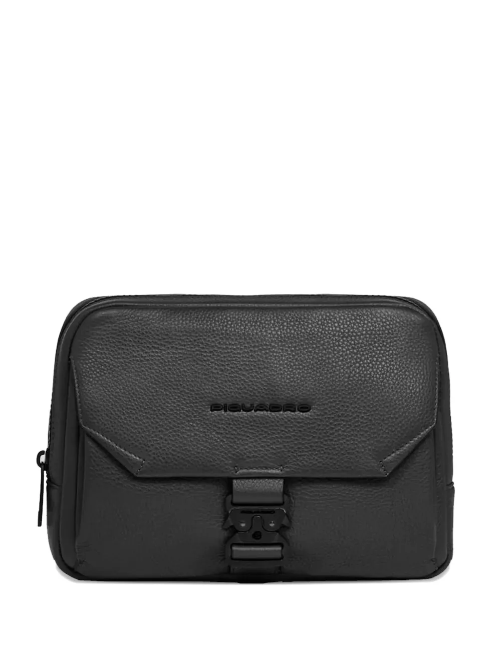 PIQUADRO logo-embossed briefcase | Black | Image 1