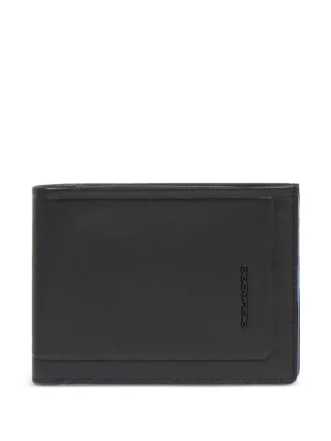 PIQUADRO logo-lettering wallet