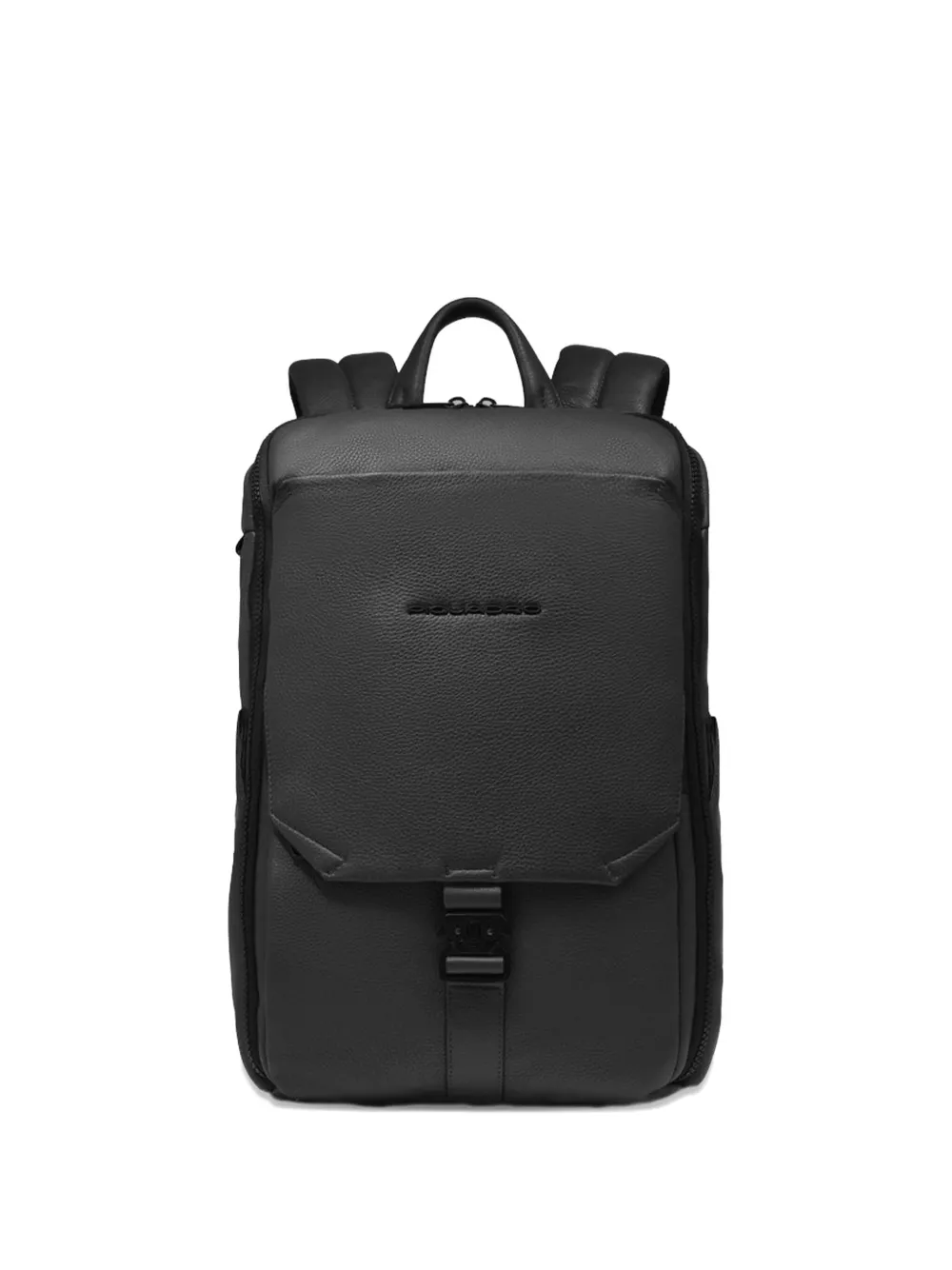 PIQUADRO mochila con logo en relieve | negro | Image 1