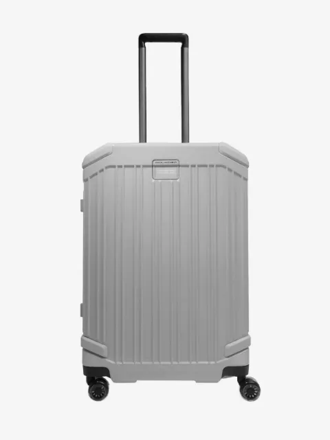 PIQUADRO logo-patch trolley bag