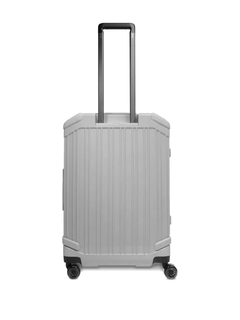 PIQUADRO Trolley tas met logopatch Wit