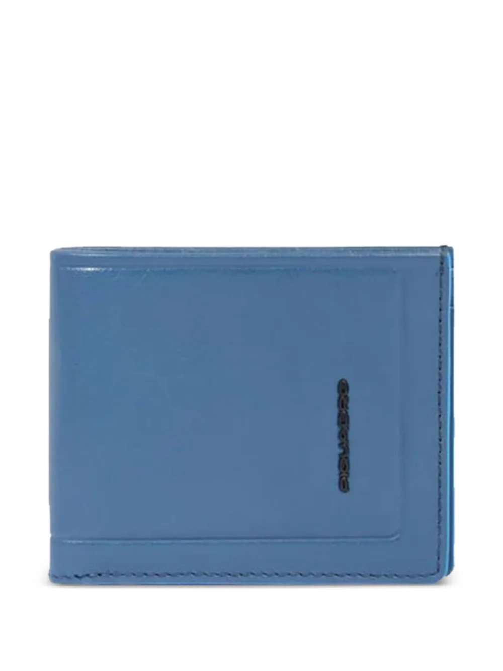 PIQUADRO Portemonnee met logo Blauw