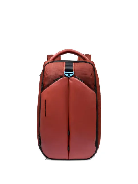 PIQUADRO logo-lettering backpack 